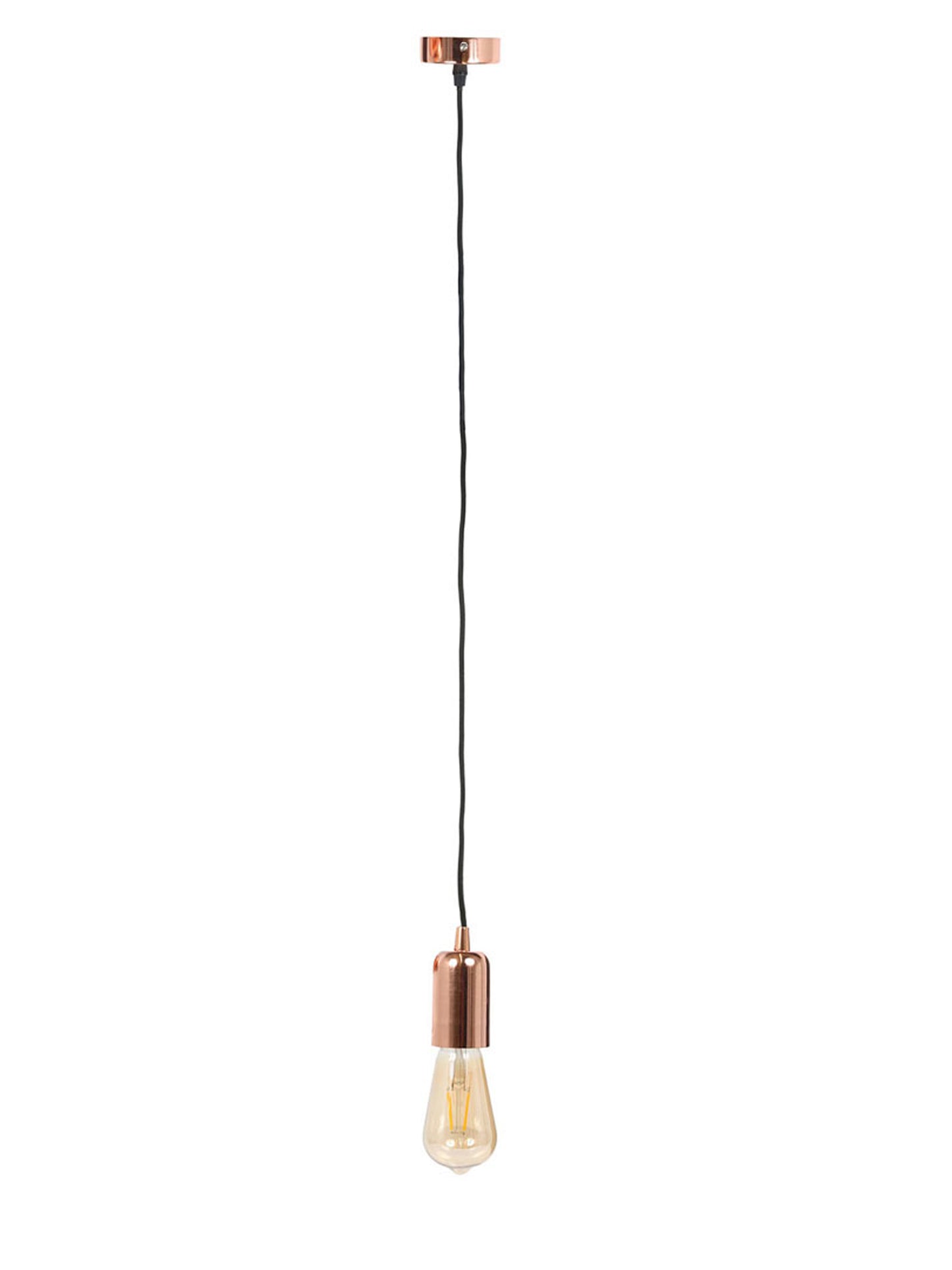 Lámpara Colgante Cobre Cable 1,5 M