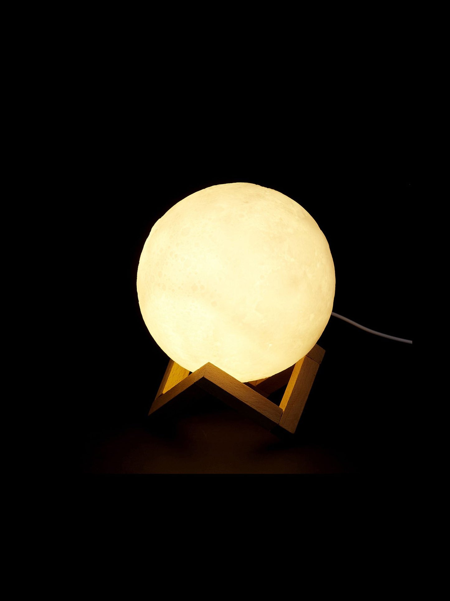 Lámpara Táctil Luna 3D - Inciensos y Velas