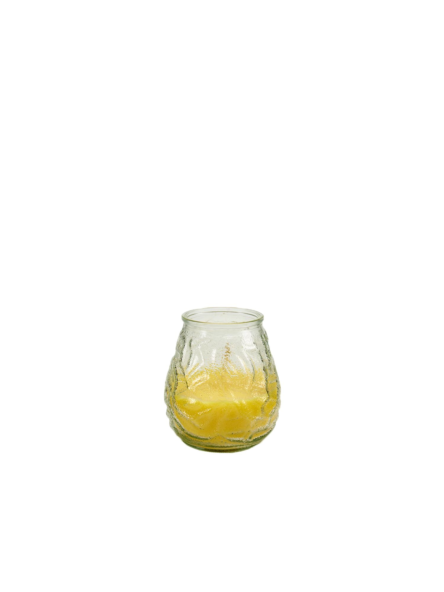 Vela Citronela tarro con relieve - Inciensos y Velas
