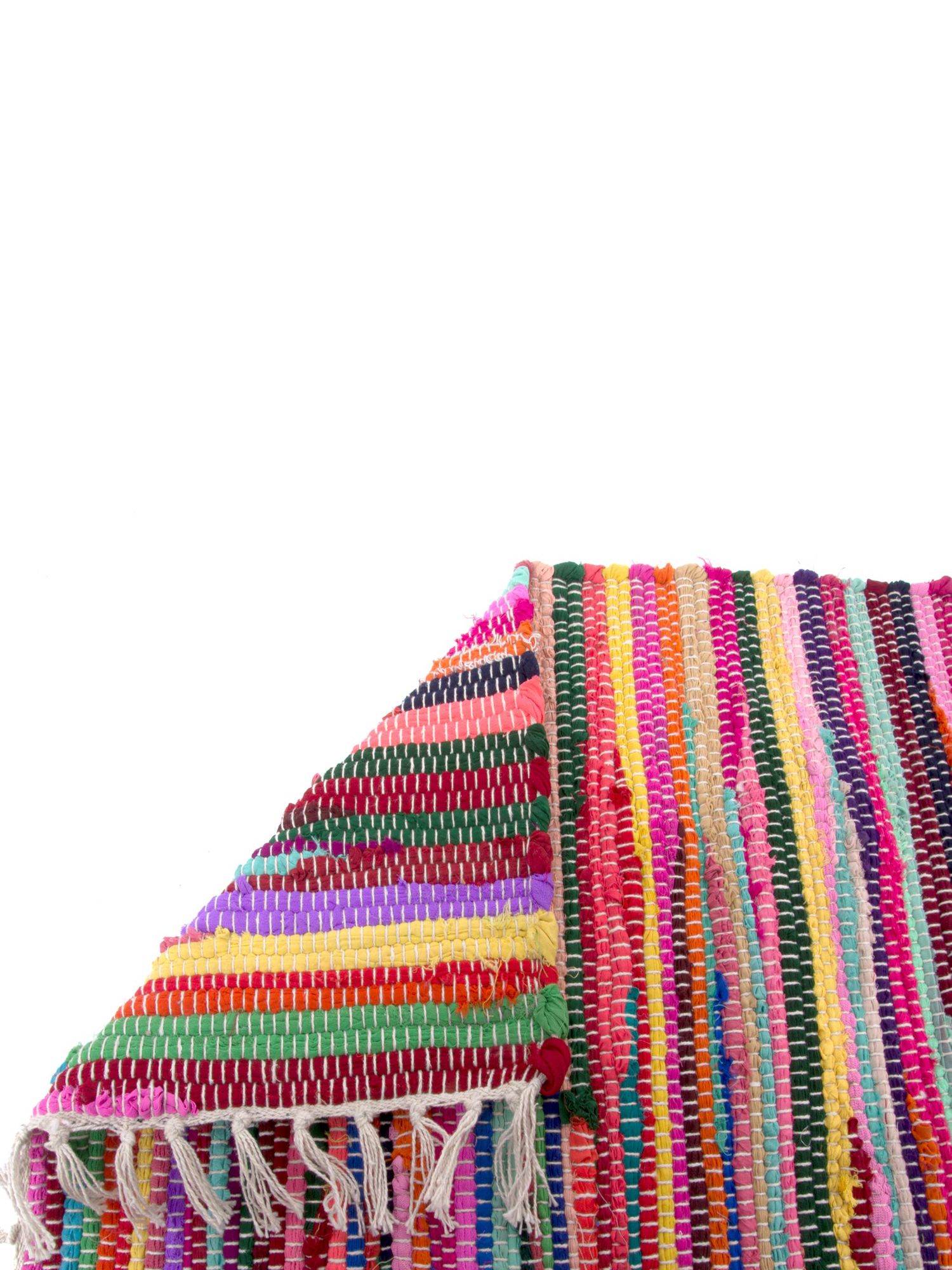 Alfombra Algodón Multicolor 195x120 - Inciensos y Velas